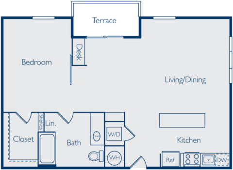 A1D White Buffalo Floor Plan