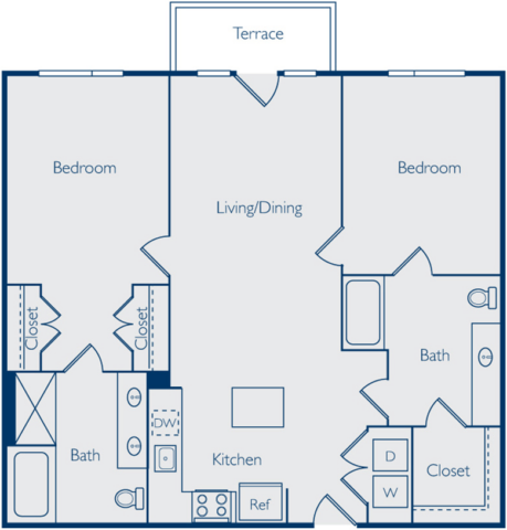 B2C Lancaster Floor Plan